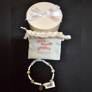 LITTLE WORDS PROJECT BRACELET (NWT)